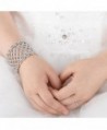 EVER FAITH Bracelet Austrian Silver Tone in Women's Bangle Bracelets