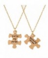 Pendant Puzzle Necklaces Plated Necklace in Women's Chain Necklaces