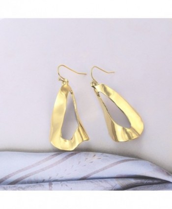 LILIE WHITE Designer Twisted Earrings in Women's Drop & Dangle Earrings