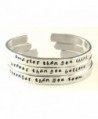 stronger than you seem... - Hand Stamped Bracelet Aluminum Cuff Skinny Bangle SET - CZ11KTT9KRX