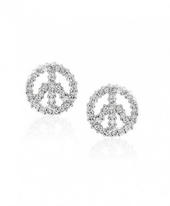 Bling Jewelry Birthstone earrings Rhodium