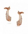 Angel Wings Cartilage Earrings Plated in Women's Cuffs & Wraps Earrings