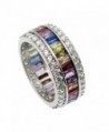 Wedding Gemstone Ring Morganite Amethyst Aquamarine Ruby Topaz Jewelry Size 6 7 8 9 10 11 12 - CG188CATAAR