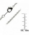 Silver Plated Pendant Chain Necklace in Women's Chain Necklaces