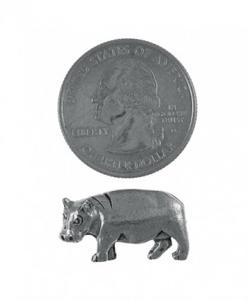 Hippopotamus Lapel Pin 1 Count