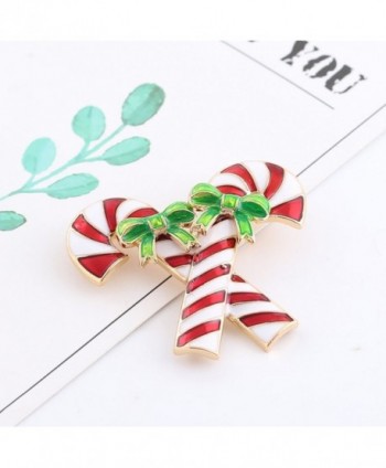 Isaloe Christmas Holiday Bowknot Brooches in Women's Brooches & Pins