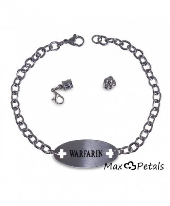 Max Petals Warfarin Identification Bracelet