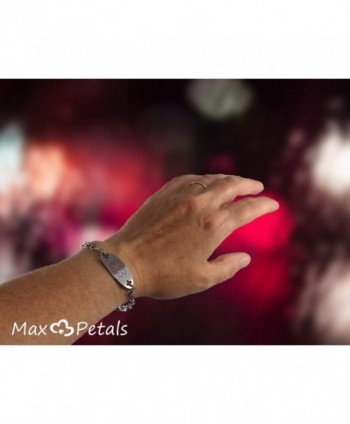 Max Petals Warfarin Identification Bracelet in Women's ID Bracelets