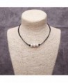 Aobei Cultured Freshwater Necklace Collarbone in Women's Choker Necklaces