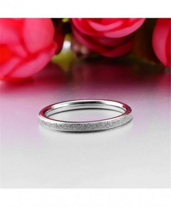 Womens Stainless Finish Wedding Engagement in Women's Wedding & Engagement Rings