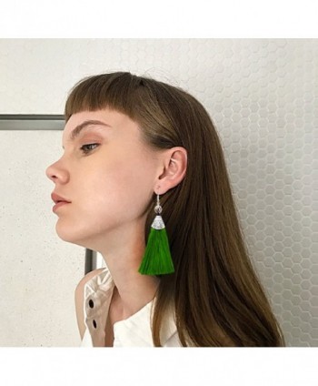 Tassel Handmade Earrings Weeding Jewelry