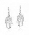 Ethereal Swirls Sterling Silver Earrings in Women's Drop & Dangle Earrings