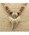 Large Pendant Coconut Beaded Necklace