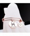 Zodiac Bracelet Constellation Jewelry Pisces in Women's Bangle Bracelets
