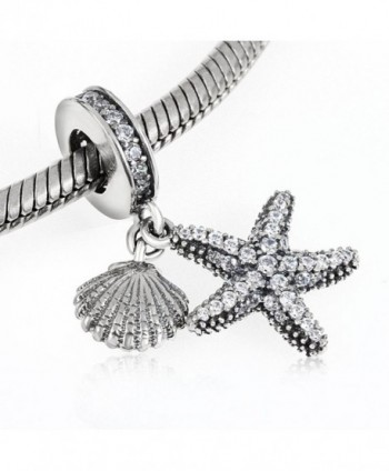 Choruslove Tropical Starfish Dangle Bracelet in Women's Wrap Bracelets
