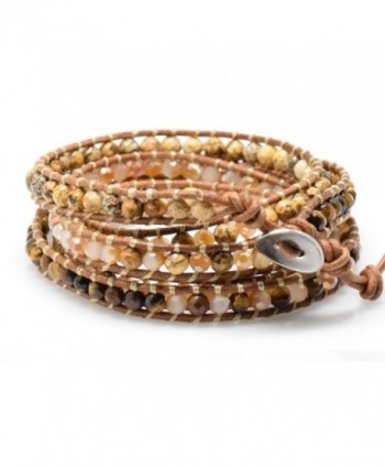 Bracelet Natural Leather Fashion Jewelry in Women's Wrap Bracelets
