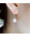 Merdia Sterling Simulated Crystal Earrings in Women's Hoop Earrings