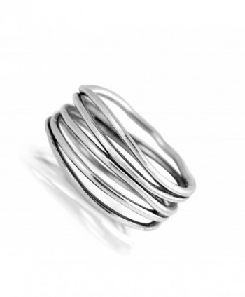 Oxidized Knot Wedding Sterling Silver