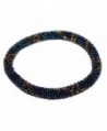 Crochet Glass Seed Bead Bracelet Roll on Bracelet Nepal Bracelet SB259 - CA1290VZXUD