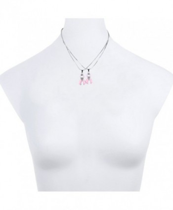 Lux Accessories Matching Awareness Necklace in Women's Chain Necklaces
