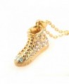 Converse Sneaker Gold Charm Chain in Women's Chain Necklaces