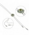 Adjustable Necklace Zircon Pendant Green in Women's Y-Necklaces