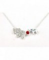 Elephant Crystal Necklace Jewelry Nexus