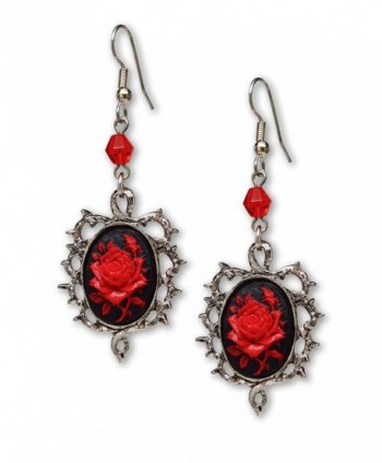 Gothic Velvet Choker Earrings Jewelry
