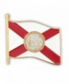PinMart's Florida US State Flag FL Enamel Lapel Pin 1" - CS119PEL0FX