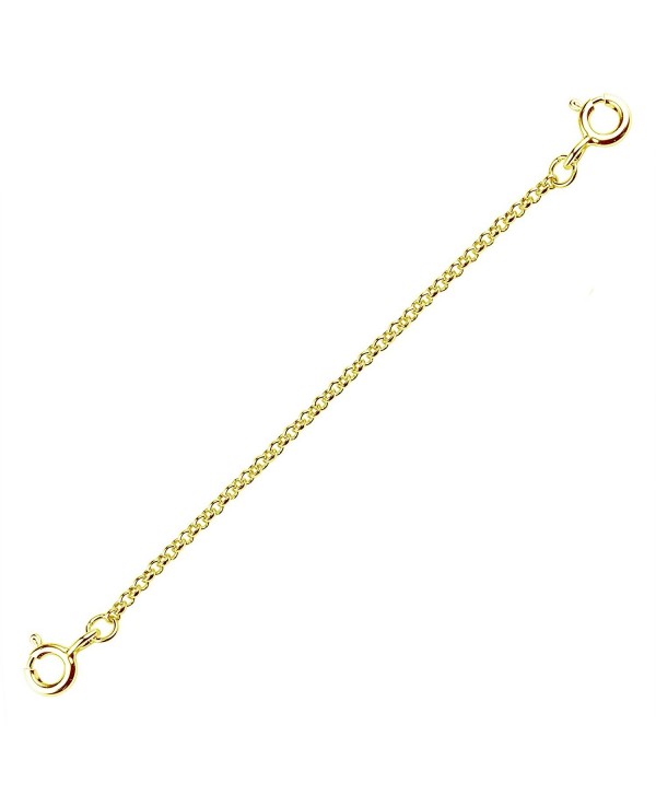 Inches Bracelet Necklace Extender Sterling - gold-plated-silver - CO12H8UVFF5