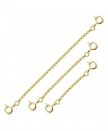 Inches Bracelet Necklace Extender Sterling in Women's Chain Necklaces