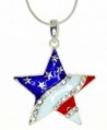 Independence American Pendant Necklace Earrings in Women's Jewelry Sets