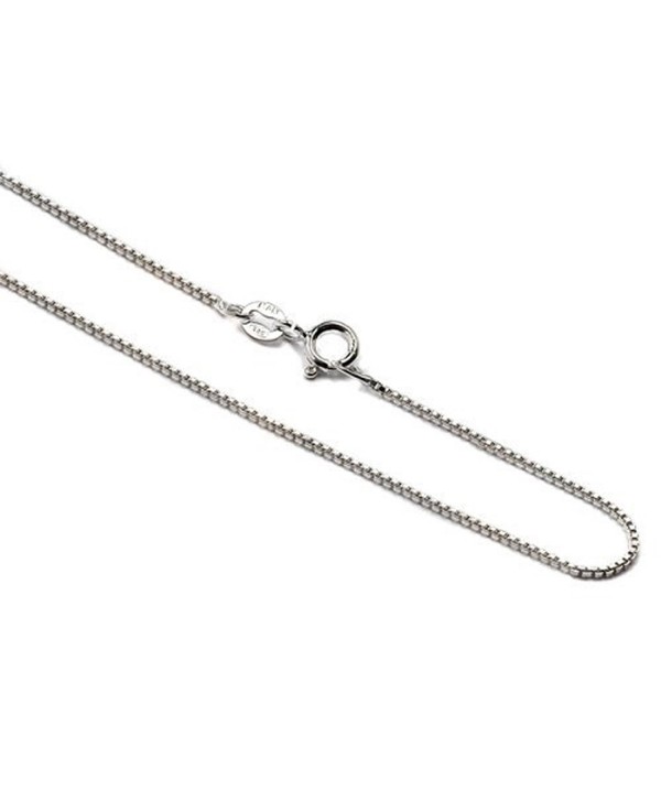 Sterling Silver 1mm Box Chain - CT11IWZH1TF
