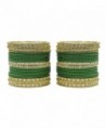 MUCHMORE Great Traditional Fashion Green Bangle Indian Party wear Jewelry - CN12O6TMI4R