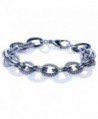 Double Link Stainless Steel Heavy Bracelet - CQ11PAYFGUB