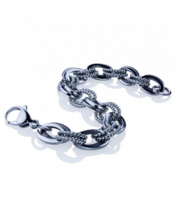 Double Stainless Steel Heavy Bracelet