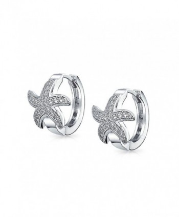 Bling Jewelry Nautical Starfish Earrings