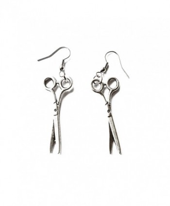 The Ancient Silver Scissors Earring - CU126TUAU37