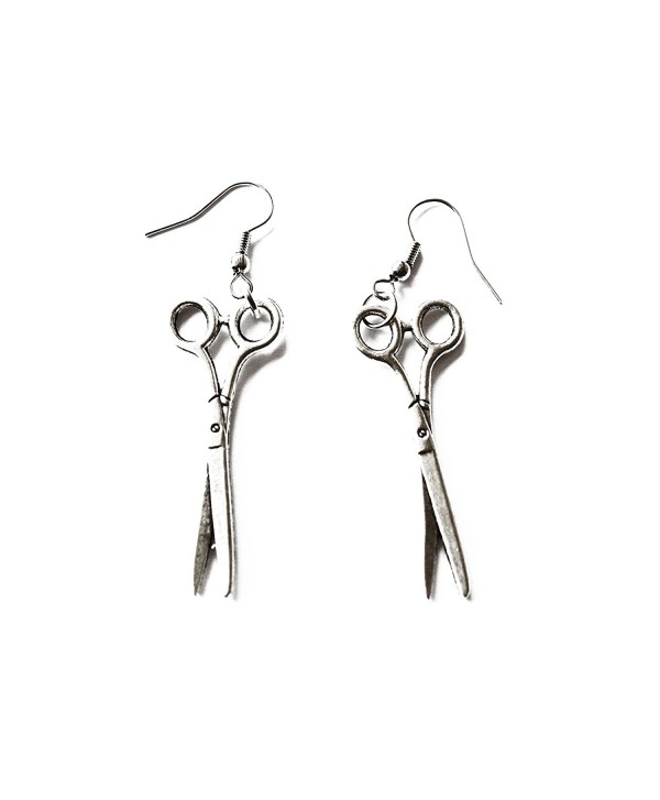 The Ancient Silver Scissors Earring - CU126TUAU37