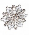 Ritzy Couture Wonderland Snowflake Silvertone