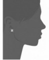 Stainless Princess Zirconia Regetta Jewelry in Women's Stud Earrings