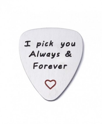 Guitar Stainless Pendant Valentine Forever - Pick You Always&Forever(Matte) - CQ12O5REPCK