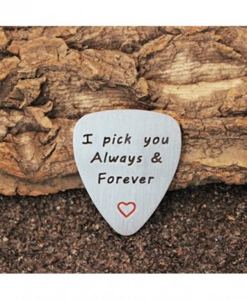 Guitar Stainless Pendant Valentine Forever in Women's Pendants