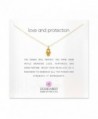 Dogeared Protection Reminder Necklace Dipped