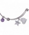 Silver Plated Stainless Expandable Bracelet