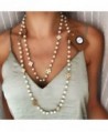 MISASHA Fashion Jewelry imitation necklace in Women's Pearl Strand Necklaces
