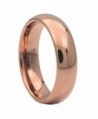 MJ 6mm Rose Gold Plated Ring Tungsten Carbide Beautiful Wedding Band - C7124WLZNLF