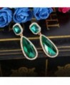 BriLove Teardrop Infinity Earrings Gold Tone in Women's Drop & Dangle Earrings