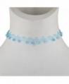 Lux Accessories Elastic Necklace Colored