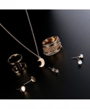 Jewelry Pendant Necklace Earrings Knuckle in Women's Jewelry Sets